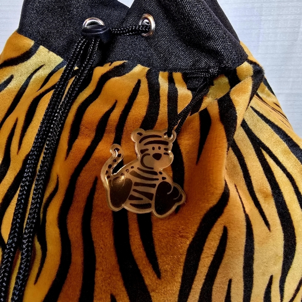 Tiger Print Backpack - image 2